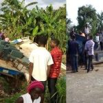 Four family members who died in a fatal accident at Anambra