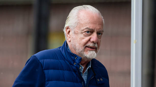 Aurelio De Laurentiis, chairman of SSC Napoli