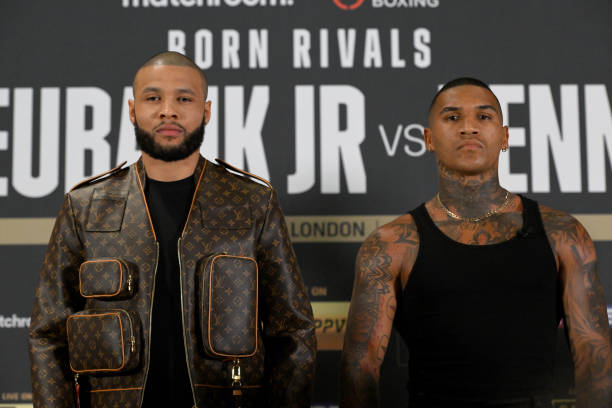 (L-R) Chris Eubank Jr. and Connor Benn